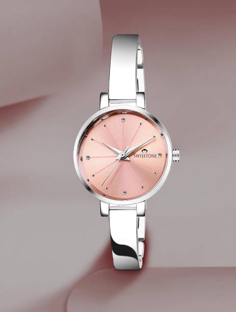 Analog Watch  - For Women JEWELS068-PNKSLV