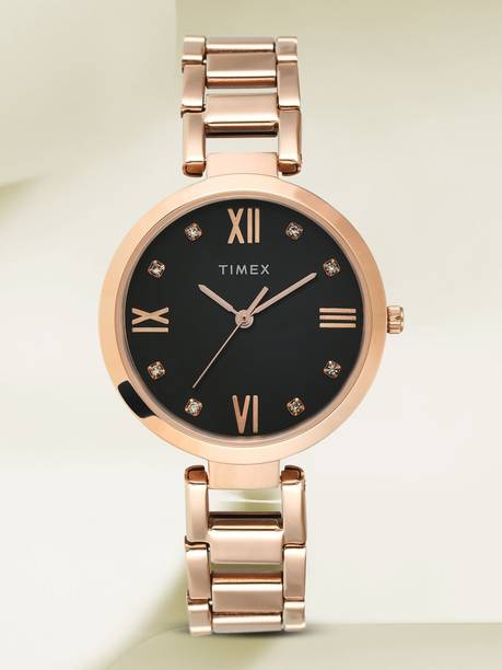 Black Dial Analog Watch - For Women TWEL107SMU16