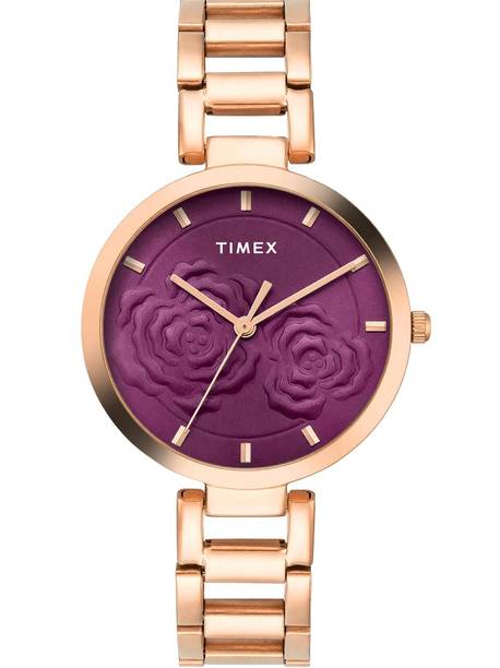 Burgundy Dial Analog Watch - For Women TWEL107SMU24