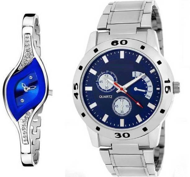 RIDDHI Aveo steel blue RS-82_Raga RS-60 RIDDHI New Trandy Analog Watch Analog Watch  - For Women