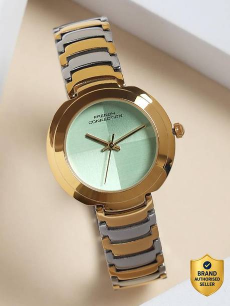 Sea Green Round Dial Analog Watch - For Women FCN0109TM