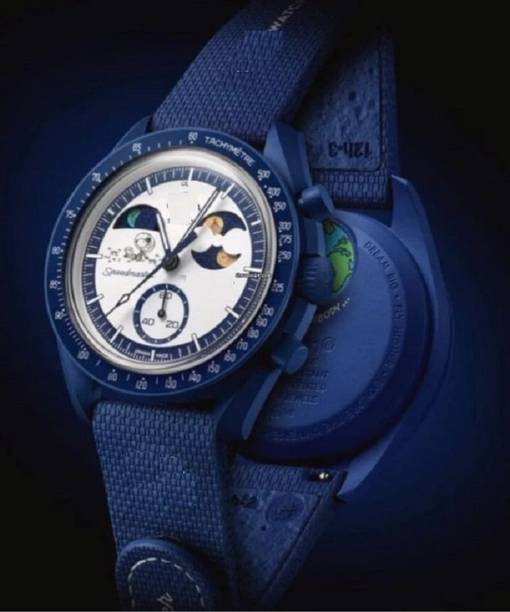 Fashionable Wrist Watch Durable Strap Daily Wear Design Analog Analog Watch - For Men Chronograph Wrist Watch Moonphase Dial | Premium Analog Watch Tachymeter Bezel