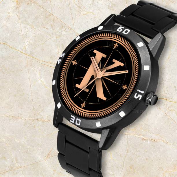 Atix ALPHA-K-AVO-BLK-CDBLK-at76 ALPHA-K-AVO-BLK-CDBLK-at76 Analog Watch  - For Men