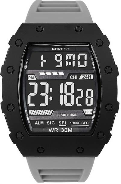 Digital Watch  - For Men F-2118-G-O