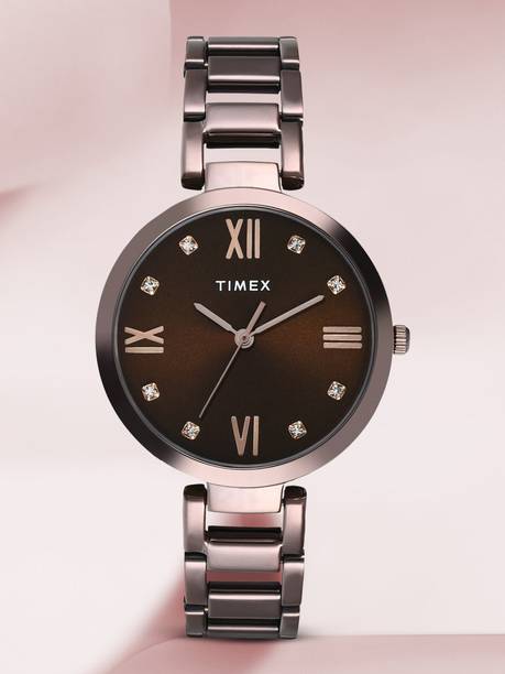 Brown Dial Analog Watch - For Women TWEL107SMU17