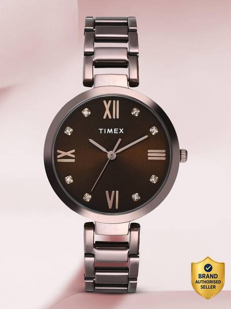 Brown Dial Analog Watch  - For Women TWEL107SMU17