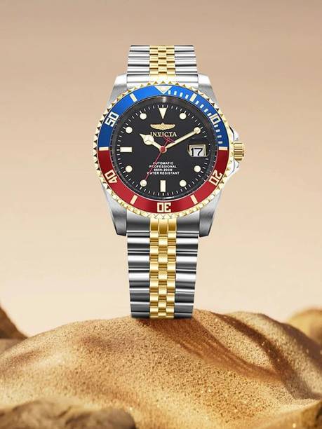 Pro Diver Automatic Black Dial Analog Watch - For Men 29180