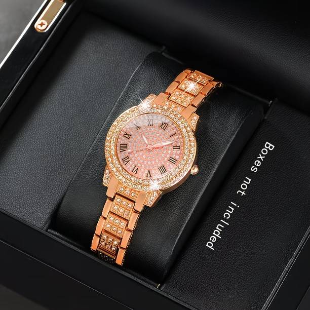 Round Dial, Quartz Movement – Analog Watch  - For Women New Women's Business Luxury Fashion Quartz