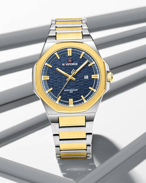 NAVIFORCE NF9245 NF9245SBEG Analog Watch  - For Men