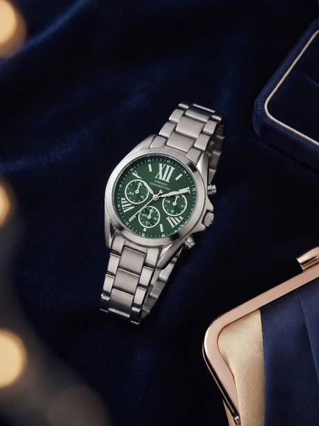 French Connection Green Round Quartz Analog Watch - For Women FCUS0010NSM