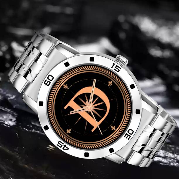 Red Robin ALPHA-D-AVO-SIL-STL-1 Alpha Heritage Collection D Silver Strap Watch for Man & Boys Analog Watch  - For Men