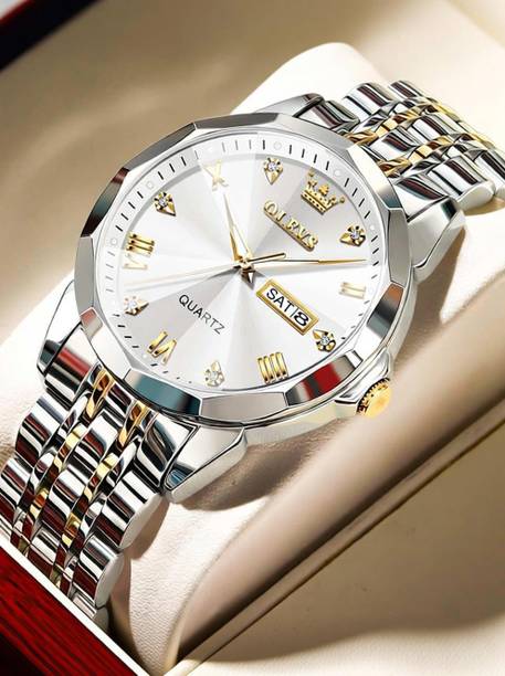 Analog Watch - For Men Silver Colour Analog Watch For Men - OL9931M-7