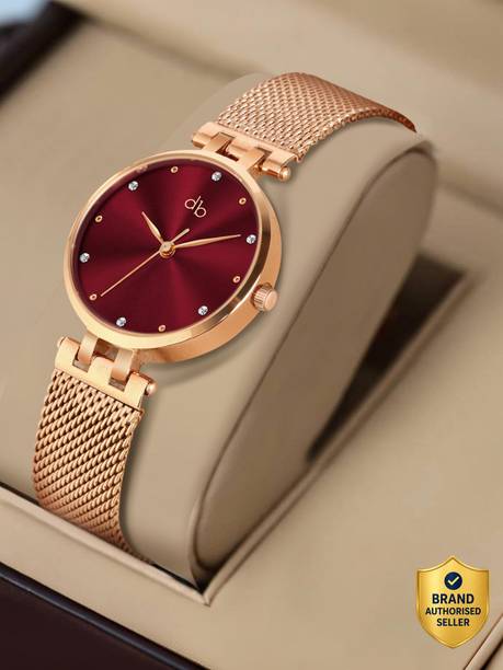 Stylish Analog Watch - For Women DB-035-Maroon