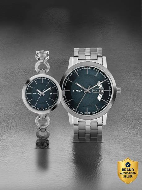 Round 39mm Blue Dial Analog Watch - For Men & Women TW00PR228