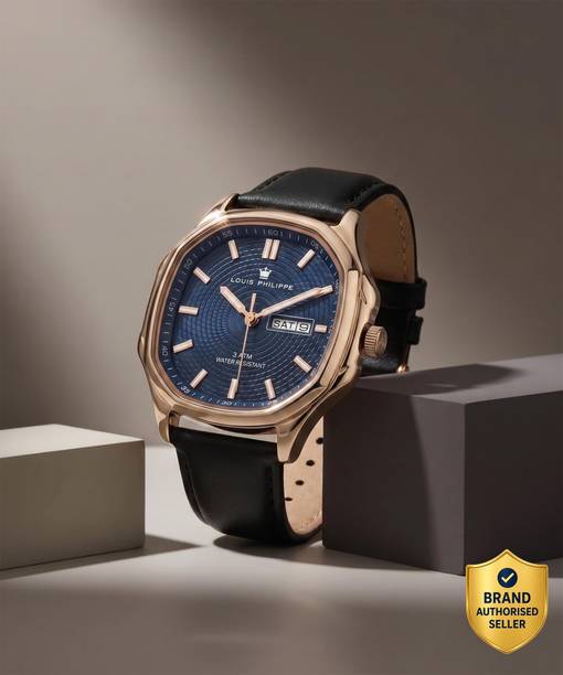 Day-Date Blue Dial Analog Watch Analog Watch - For Men LP000010D