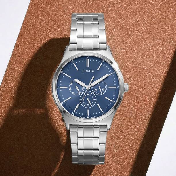 Multifunction Blue Dial Analog Watch - For Men TWEG360SMU03T