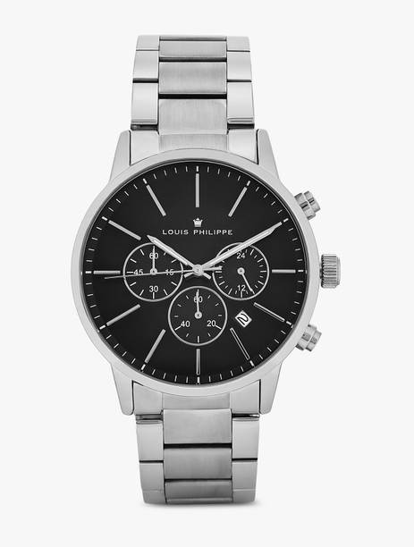 Chronograph Black Dial Analog Watch Analog Watch - For Men LP000005C