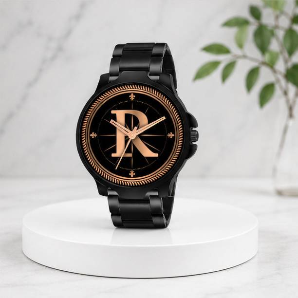 Atix ALPHA-R-3K-BLK-CDBLK-at75 ALPHA-R-3K-BLK-CDBLK-at75 Analog Watch  - For Men
