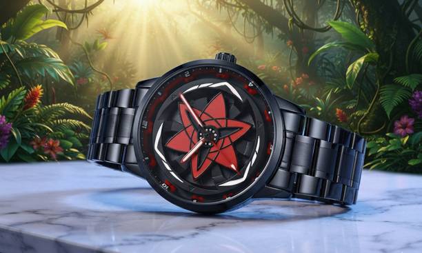 Crosta TENDING WATCH STAR DESIGN SPINNER CHAIN STRAP LOCK Analog Watch  - For Men & Women