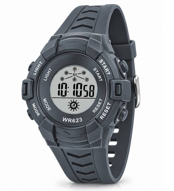 Time Up 30m Tiny Kids Watches New Arrival 30m Small Dial 5-10 Years Kids Multifunction Digital Watch  - For Boys & Girls