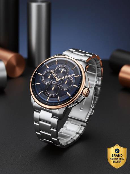 Titan Titan Classique Four Eye Multifunction Titan Classique Four Eye Multifunction Analog Blue Dial Watch for Men Analog Watch  - For Men