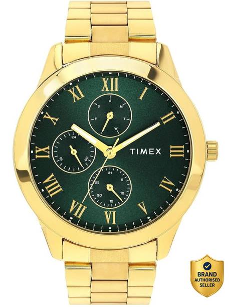 Men Green Round Dial Analog Watch - For Men TWEG18527