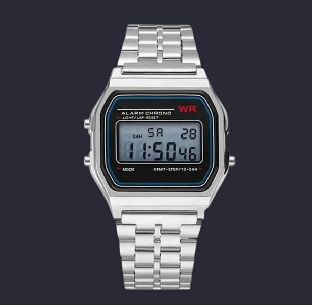 Analog-Digital Watch  - For Boys & Girls RS_Silver-Gsio-25-48 - J