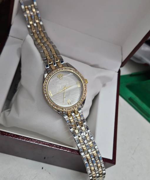 Elegant Bracelet Strap with White Dial Design Analog Watch - For Women Women’s Analog Watch