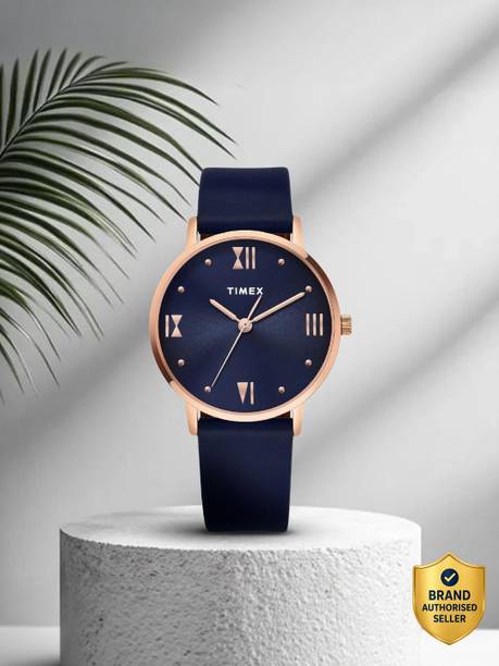 3Hands, Blue Dial Analog Watch  - For Women TWEL15622