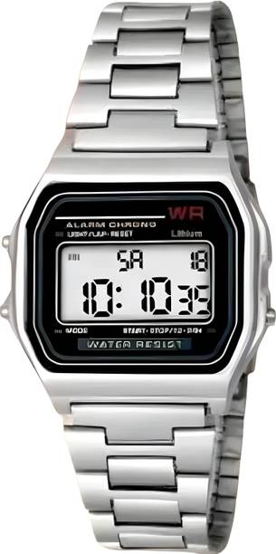 Digital Watch  - For Men & Women Flip-SilverCasse_1AS047