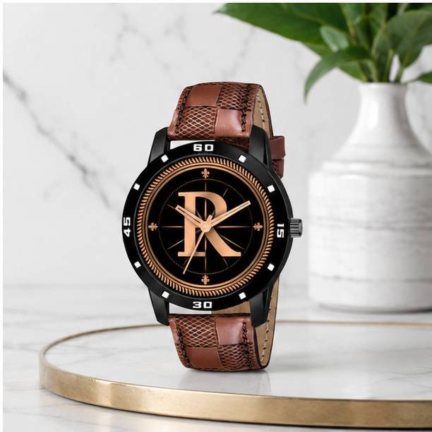 Atix ALPHA-R-AVO-BLK-BRW-CHL-at75 ALPHA-R-AVO-BLK-BRW-CHL-at75 Analog Watch  - For Men