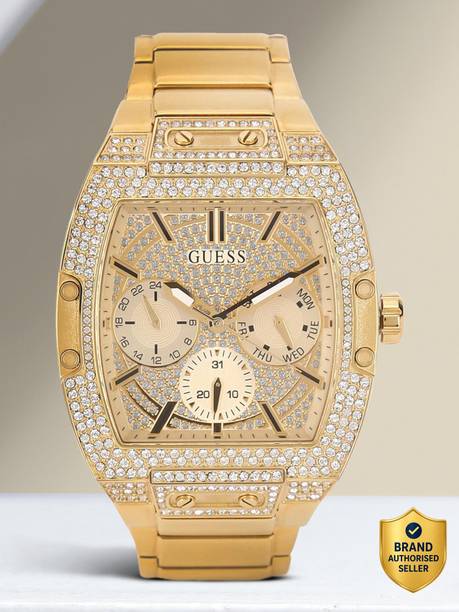 Multi-function Champagne Dial Analog Watch  - For Men GW0094G2