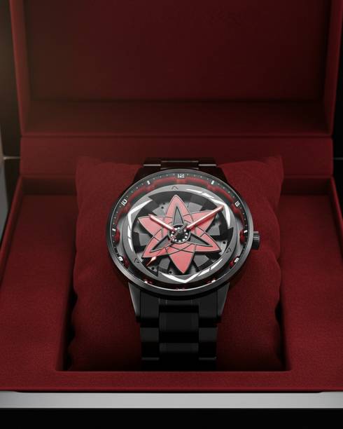 Crosta TENDING WATCH 3D Rotating Wheel Hub Watch Analog Watch  - For Men & Women