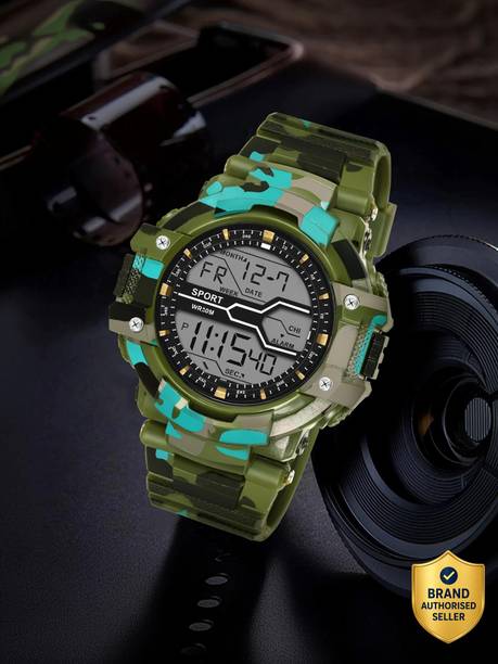 Date Alarm Calendar Shockproof Watches for Unisex Analog Watch  - For Boys & Girls KID-7004