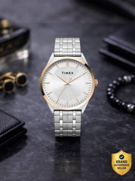 Silver Dial Analog Watch - For Men TWEG355SMU02T