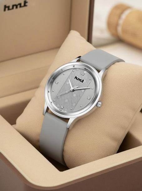 Featuring Rich Grey Dial Silicon Strap Analog Watch  - For Women HM-LR16-GRY