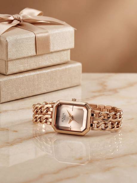 Titan Raga Showstopper RoseGold Dial RoseGold MetalStrap Analog Watch - For Women NT95276WM01,95276WM01,NU95276WM01,NU95283WM01