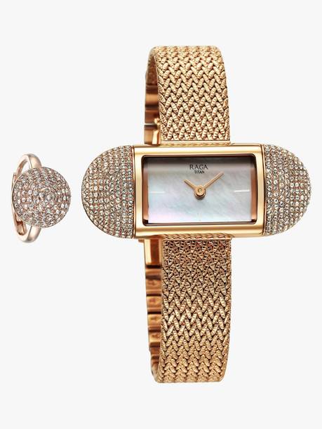 Raga Memoirs Analog Watch - For Women NT95259WM01F,NU95259WM01F