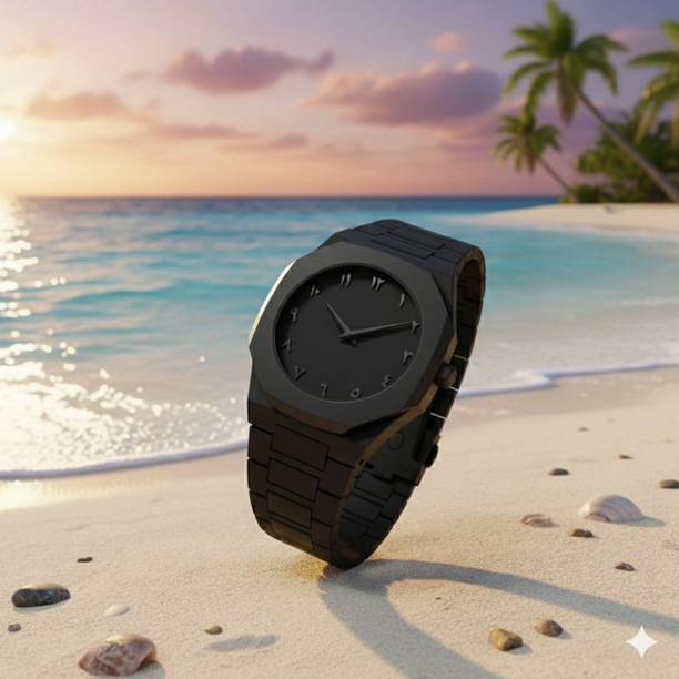 GLOWFILL Analog Watch - For Men & Women POLYCARBON Black Dial Q-uartz01 ANALOG WATCHES SERIES Analog Watch  - For Men & Women