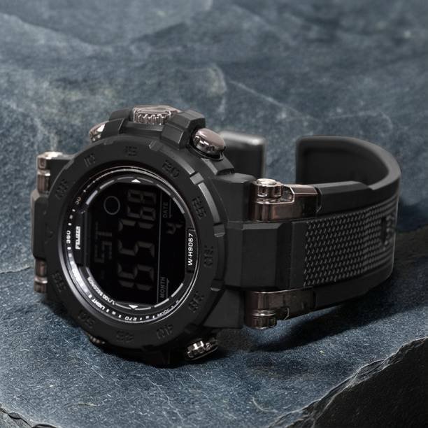 Multifunction LED Watch with Alarm, Stopwatch Digital Watch  - For Men Water Resistant Design