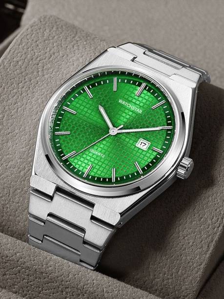 watchstar Watchstar Green date function professional metal strap TS Green Analog Watch  - For Men