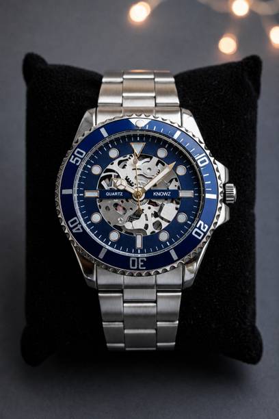 Men's Stainless Steel Skeleton Dial Watch Analog Watch  - For Men AVM0044