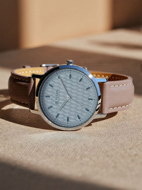 Titan Orologio Uomo NN1802SL09 – Grigio – Quarzo – Impermeabile 50m