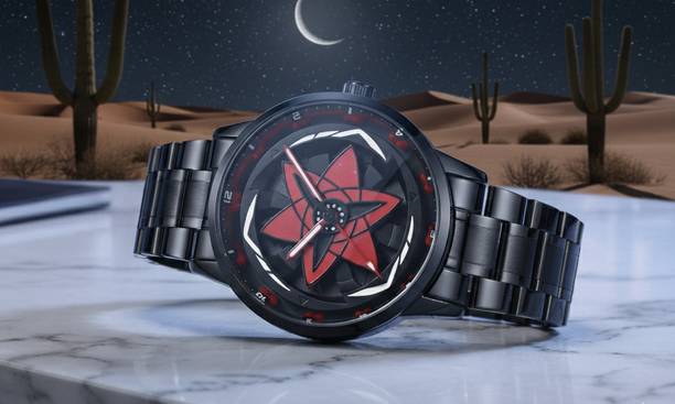Crosta TENDING WATCH STAR DESIGN SPINNER CHAIN STRAP LOCK Analog Watch  - For Men & Women
