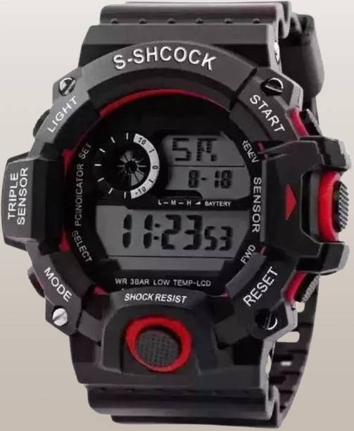 Red Watch Digital Watch  - For Men Digital Watch