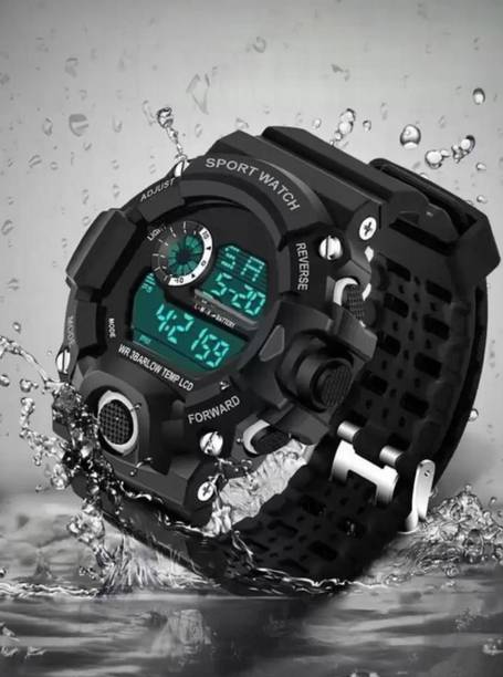 Water Resistance Digital Watch  - For Boys & Girls BIk--JIi-01_10