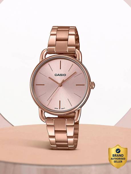 CASIO LTP-E412PG-4ADF LTP-E412 Analog Watch  - For Women
