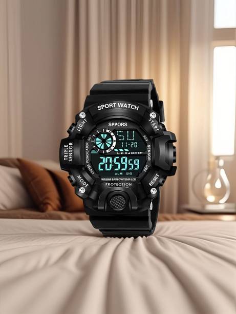 Analog Watch  - For Men & Women NEW Digital Sports Multi functional Unisex Latest watch HSD 0065-may26