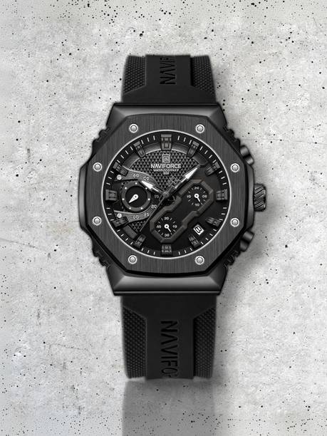 Sport Quartz Chronograph Waterproof Silicone Strap Luminous Date Wristwatch Analog Watch - For Men 8035G perfectly unique design