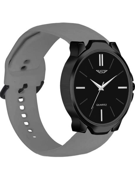 New Trendy Silicone Strap Boys Analog Watch  - For Men Silicon Smart Strap